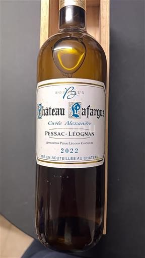 Bordeaux Pessac-Léognan Château Lafargue Alexandre 2022