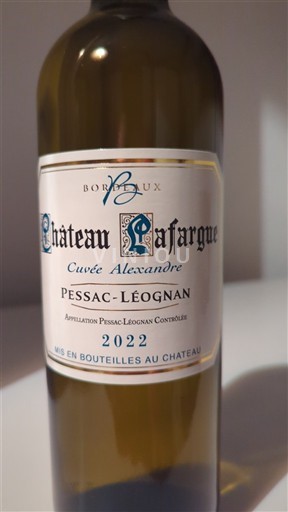 Bordeaux Pessac-Léognan Château Lafargue Alexandre 2022