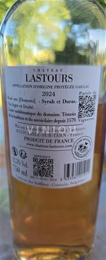 Sudoeste Gaillac Château Lastours Domeni 2024