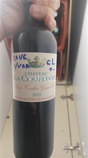 Bordeaux Saint-Émilion Grand Cru Grand Cru Château La Couronne 2019