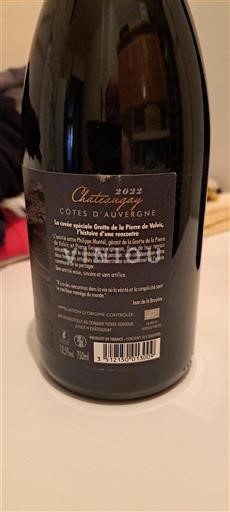 Loirevallei Côtes-d'Auvergne Domaine Pierre Goigoux Grotte de la Pierre de Volvic 2022
