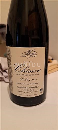 Údolí Loiry Chinon Jean-Maurice Raffault Le Puy 2023