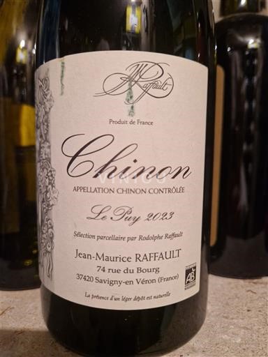 Thung lũng sông Loire Chinon Jean-Maurice Raffault Le Puy 2023