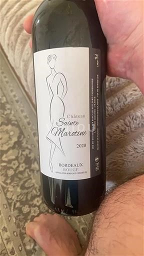 Bordeaux Château Sainte Marotine 2020