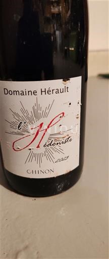 Loire-dalen Chinon Domaine Hérault l'Hédoniste 2022
