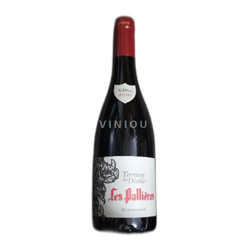 Rhône-dalen Gigondas Les Pallières Terrasse du Diable 2010