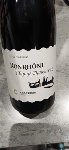 Vale do Ródano Côtes-do-Ródano Chartreux le Rouge Chaleureux Não Sazonado