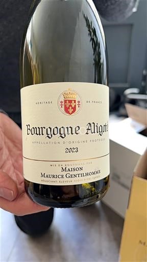Borgogna Borgogna Aligoté Maison Maurice Gentilhomme 2023