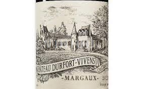 Bordeaux Margaux Château Dufort-Vivens 2016