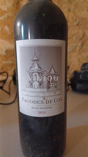 Bordeaux Saint-Estèphe Cos Estournel Pagodes de Cos 2015