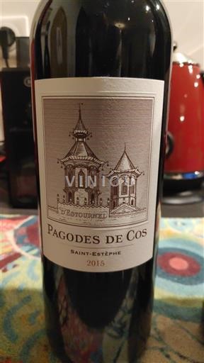 Bordeaux Saint-Estèphe Cos Estournel Pagodes de Cos 2015