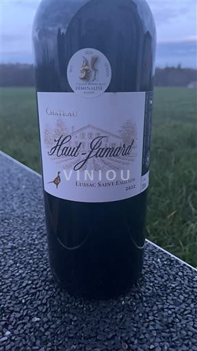 Bordeaux Lussac-saint-émilion Château Haut-Jamard 2022