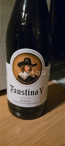 La Rioja Rioja Faustino V Reserva 2019