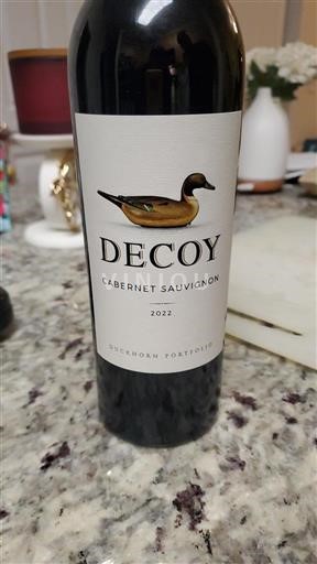 Kalifornische AVA Nicht spezifiziert Decoy Cabernet Sauvignon 2022