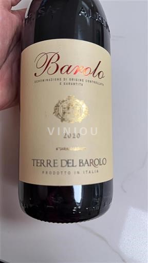 Vin Rouge sec Terre del Barolo 2020 Italie Piémont Barolo DOC