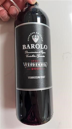 Vin Rouge sec Terre da Vino 2020 Italie Piémont Barolo DOC