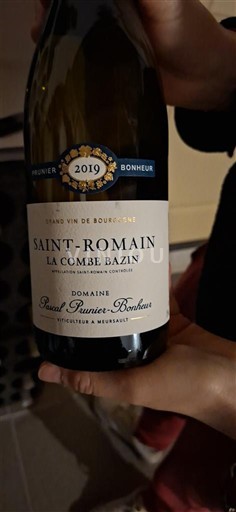 Burgund Saint-Romain Domaine Pascal Prunier-Bonheur La Combe Bazin 2019