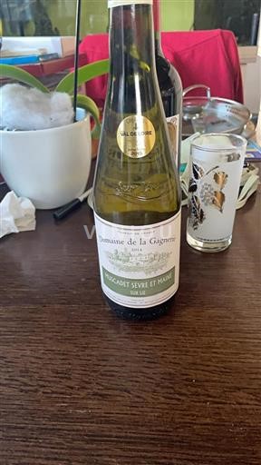 Loiredalen Muscadet-Sèvre-et-Maine Domaine La Gagnerie 2014