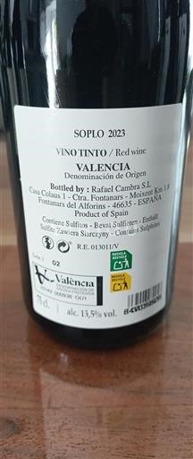 Valencijska skupnost Valencija Rafael Cambra Soplo 2023