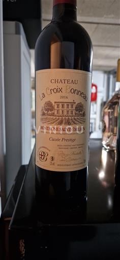 Bordéus Montagne-saint-émilion Château La Croix Bonneau Prestige 2016