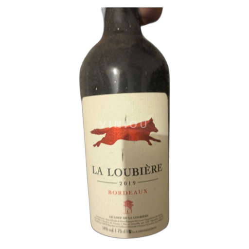 Vin Rouge Le Loup de la Loubière 2019 France Bordeaux Bordeaux supérieur AOC