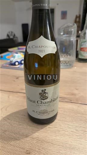 Vale do Ródano Saint-Péray M. Chapoutier Haut Chamblard 2021
