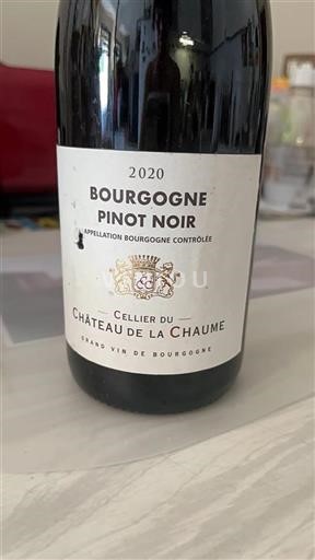 Burgundi Bourgogne Château La Chaume 2020
