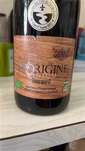 Loire Valley Bourgueil BIO'RIGINE 2020