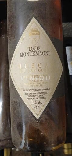 Korsika Muscat du Cap Corse Louis Montemagni Prestige Icke årgångsbetecknad
