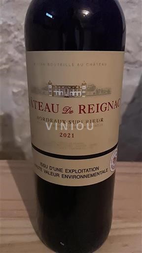 Burdeos Bordeaux superior Château Reignac 2021