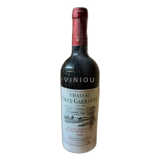 Bordéus Saint-Émilion Château Vieux-Garrouilh 2005
