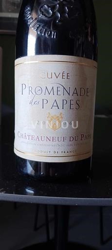 Thung lũng Rhône Châteauneuf-du-pape Promenade des Papes 2006