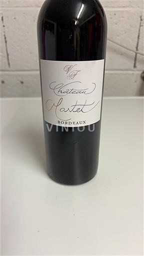 Burdeos Bordeaux Château Martet 2012