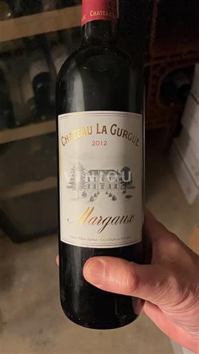 Bordeaux Margaux Château La Gurgue 2012
