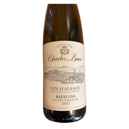 Alsacia Riesling Domaine Charles Baur Charles 2023
