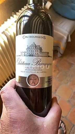 Bordeaux Haut-Médoc Cru Bourgeois Barreyres 2016