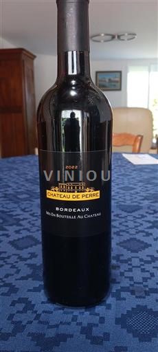 Vin Rouge sec Château Perre 2022 France Bordeaux AOC
