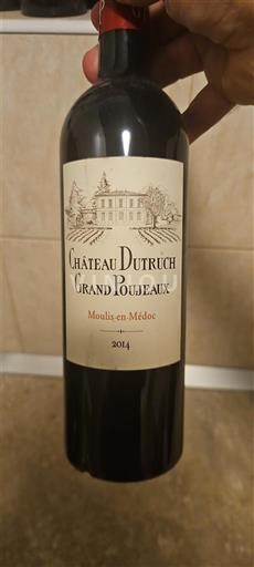 Bordeaux Moulis-en-Médoc Château Dutruch Grand Poujeaux 2014