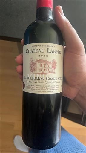 Bordéus Saint-Émilion Grand Cru Grand Cru Labrie 2015