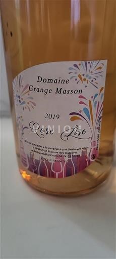 Beaujolais No especificado Domaine Grange Masson Rosé Lise 2019