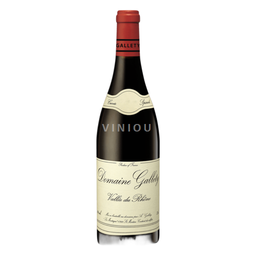 Vin Rouge Vallée du Rhône Rouge Gallety 2020 France Vallée du Rhône Côtes-du-vivarais AOC