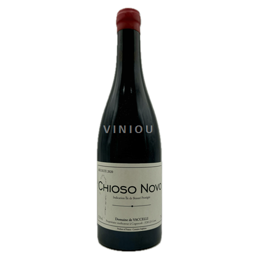 Corsica Ajaccio Domaine Vaccelli Chioso Novo 2020