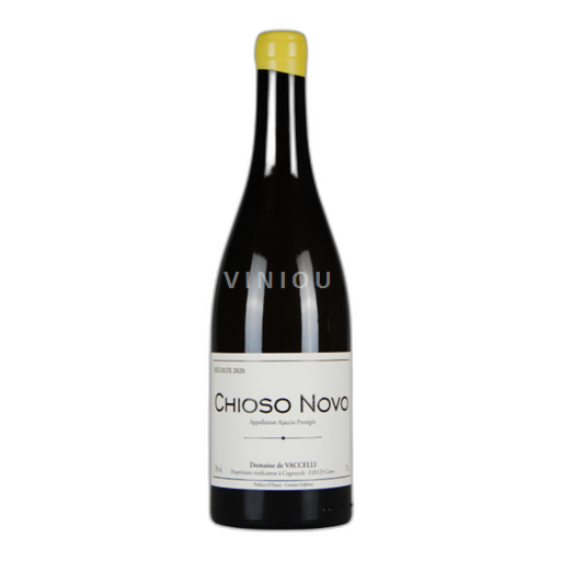 Corsica Ajaccio Domaine Vaccelli Chioso Novo 2021