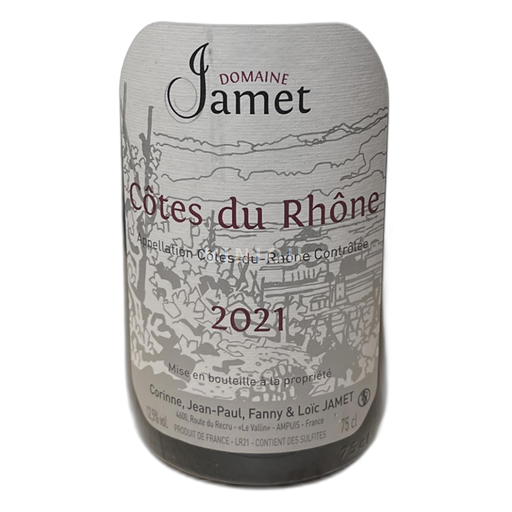 Valle del Ródano Côtes del Ródano Domaine Jamet 2021