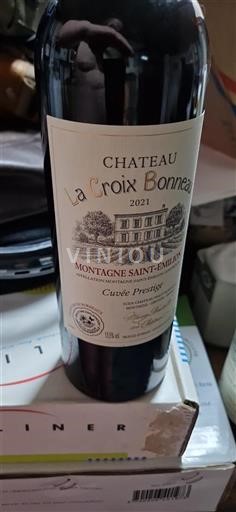 Bordéus Montagne-saint-émilion Château La Croix Bonneau Prestige 2021