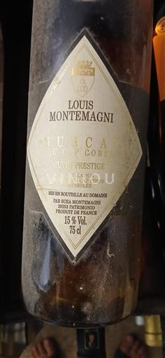 Korsika Muscat du Cap Corse Louis Montemagni Prestige Icke årgångsbetecknad