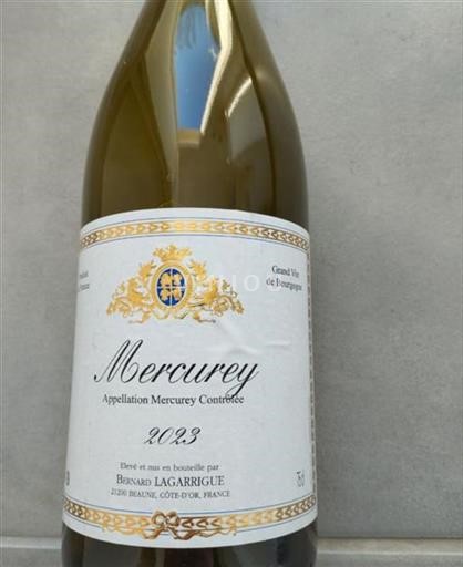 Borgonha Mercurey Bernard Lagarrigue 2023