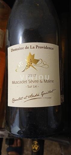 Loiredalen Muscadet-Sèvre-et-Maine Domaine La Providence 2017