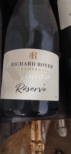 Champaña Champán Richard Royer Réserve Sin añada