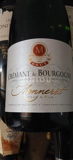 Borgonha Crémant da Borgonha Monneret Père & Fils Não Sazonado